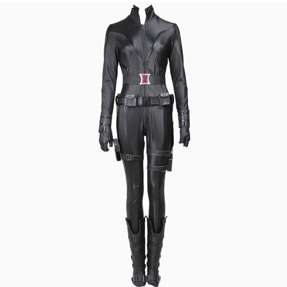 Black Tactical Jumpsuit Women’s Costume